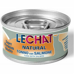 LeChat Natural Tuna Flakes with Salmon 80 g