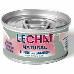 LeChat Natural Tuna Flakes with Shrimp 80 g