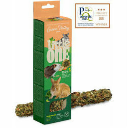 Little One Green valley Fully edible grain free stick for small mammals with vegetables 160 g