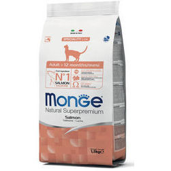 MONGE Adult Monoprotein Salmon 0,4 kg - barība kaķiem