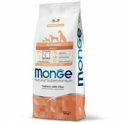 MONGE ALL BREEDS Adult Salmon and Rice 12 kg - barība suņiem