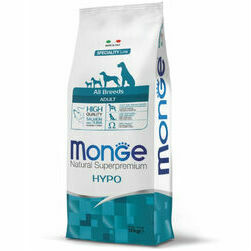MONGE ALL BREEDS Hypoallergenic Salmon and Tuna 12 kg - barība suņiem