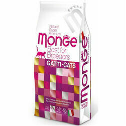 MONGE BWild Cat Grain Free Sterilised with Tuna&peas 10 kg - barība kaķiem