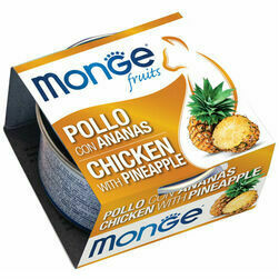 Monge Cat Fruits Adult Chicken Flakes with Pineapple 80 g