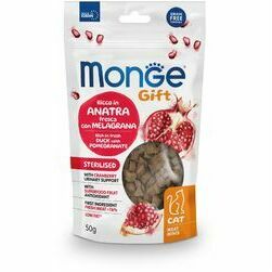 Monge Cat Gift Meat Minis Sterilised Adult Rich in Fresh Duck with Pomegranate 50 g