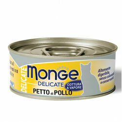 Monge Delicate Chicken 80 g - konservi kaķiem