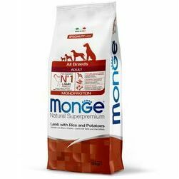 Monge Dog All Breeds Adult Monoprotein Lamb with Rice and Potatoes 12 kg