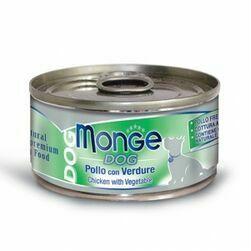 Monge Dog Chicken with Vegetable 95 g - konservi suņiem
