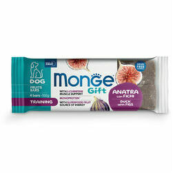Monge Dog Gift Fruit Bars Training Adult Duck with Figs 100 g