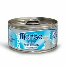 Monge Dog Tender Chicken 95 g - konservi suņiem