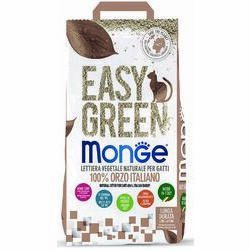 MONGE EASY GREEN Barley 10 L - augu šķiedru pakaiši kaķu tualetei
