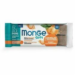 MONGE GIFT Dog GRANOLA BARS Immunity support Rabbit with mandarin / 120 g  - kārums suņiem