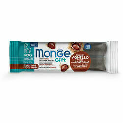 MONGE GIFT Dog MEAT BARS Sensitive digestion Lamb with chestnut / 40 g - kārums suņiem