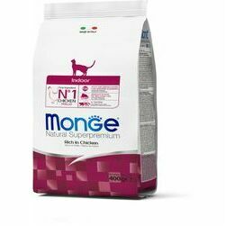 MONGE Indoor 0,4 kg - barība kaķiem