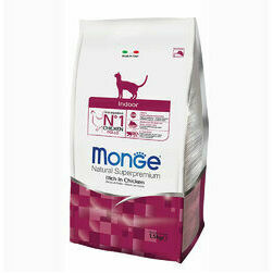 MONGE Indoor 1,5 kg - barība kaķiem