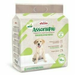 Paladziņš AssorbiPiu biodegradable 60x60cm 10 gb.