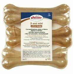 Papildbarība suņiem MINI Kauli 11 cm 3gb, 135g