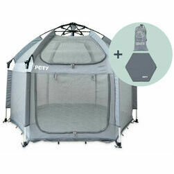 PETY lielais komplekts ar paklāju un vāku antracīta krāsā