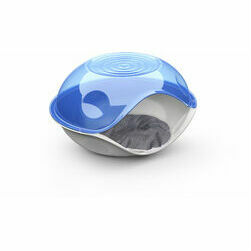 Plastmasas guļvieta Duck Plain Transparent ar spilvenu cm.57x48x32