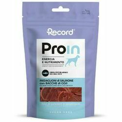 Record ProIn ar laša medaljoniem 75 g - suņu uzkoda