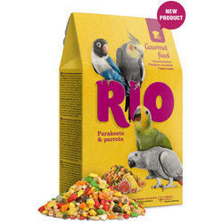 RIO Gourmet food for parakeets and parrots 250 g - barība vidējiem un lieliem papagaiļiem