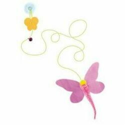 Rotaļlieta kaķiem Butterfly 130 cm
