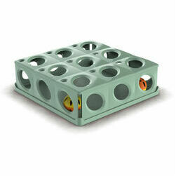 Rotaļlieta kaķiem Tricky ar 2 bumbām cm. 25x25x9h.