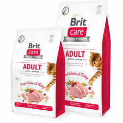 Brit Care Cat GF Adult Activity Support Fresh Chicken&Turkey 2 kg