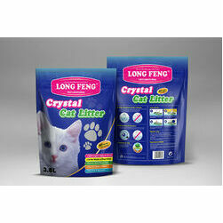 Silica gel cat litter Long Feng Lavender 3,8l - silikona smiltis