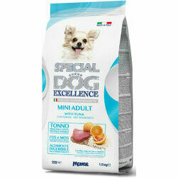 SPECIAL DOG Excellence Mini Adult with Tuna 1,5 kg  - barība suņiem