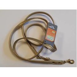 Training Leash Modern Art Gold Edition 13/200  Faux Leather gold Kroko