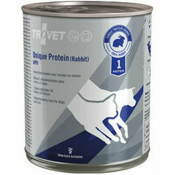 Trovet Dog/Cat Unique Protein Rabbit UPR 800 g - canned food for dogs and cats