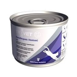 Trovet Cat Hypoallergenic Venison VRD 200 g - konservi kaķiem