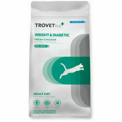 Trovet Plus Cat Adult Weight & Diabetic Chicken 2,5 kg