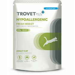 Trovet Plus Cat Pouch Adult Hypoallergenic Insect 85 g