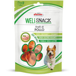WELISNACK cāļu gredzeni 75 g - papildbarība suņiem