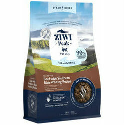 Ziwi Peak Cat Steam & Dried Beef with Southern Blue Whiting 0,8 kg